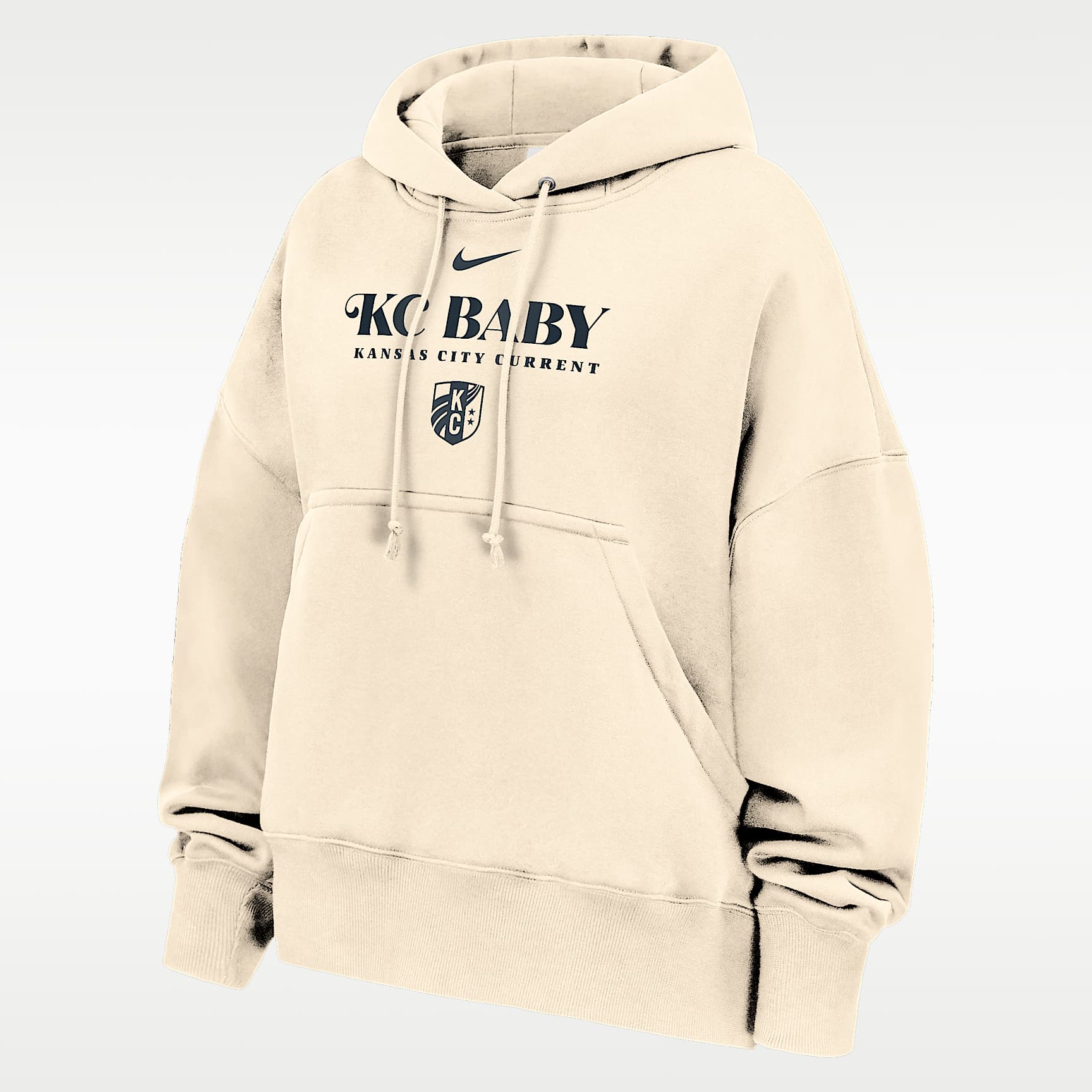 Kansas City Current Phoenix Fleece Women's Nike Oversized Hoodie